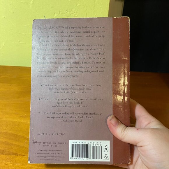 Collector's Bundle: Percy Jackson Original Cover Set (4 Books) - Picture 13 of 14